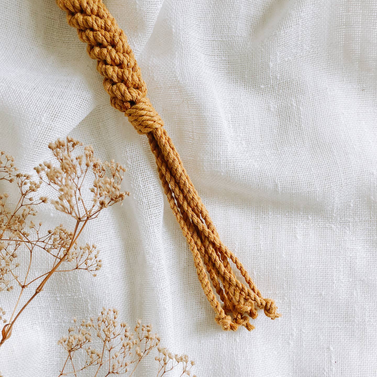 Macrame Rope Dog Tug Toy