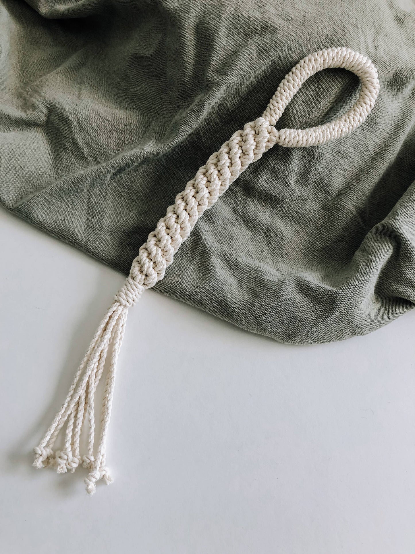 Macrame Rope Dog Tug Toy